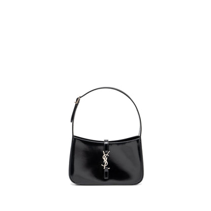 Saint Laurent Le 5 A 7 shiny calfskin black SHW