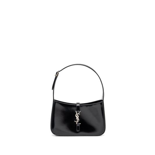 Saint Laurent Le 5 A 7 shiny calfskin black SHW