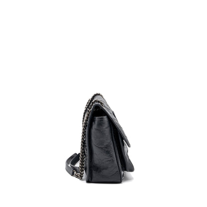 Saint laurent Medium Niki calfskin dark grey SHW