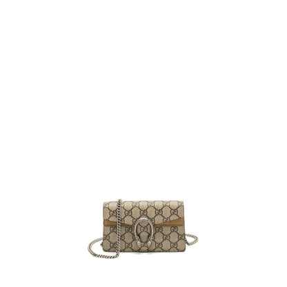 Gucci Super Mini Dionysus Bag GG Supreme Beige SHW