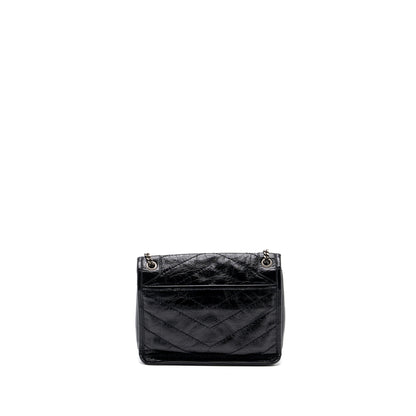 Saint Laurent Niki Baby Calfskin Black Ruthenium hardware