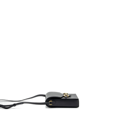 Gucci 1955 Horsebit 1955 Crossbody Bag Calfskin Black