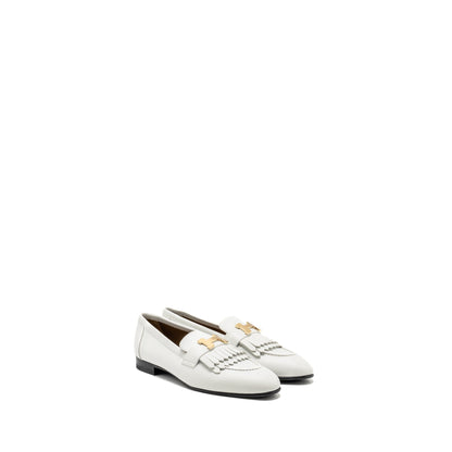 Hermes Size 37 Mocassin Royal Loafer Calfskin White