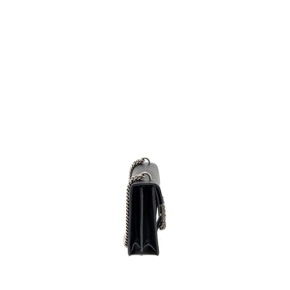 Gucci Dionysus Shoulder Bag Calfskin Black Ruthenium Hardware