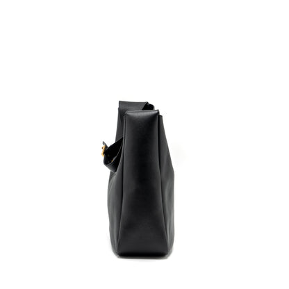 Saint Laurent/YSL Le 5 A 7 Supple Large Smooth Calfskin Black GHW