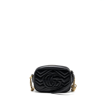 Gucci GG Marmont Camera Bag leather Black