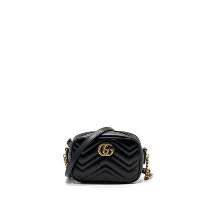 Gucci GG Marmont Camera Bag leather Black