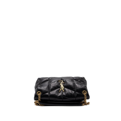 Saint Laurent/YSL Small Puffer Quilted Nappa Black GHW
