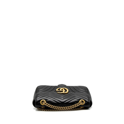 Gucci Small GG Marmont Bag Calfskin Black