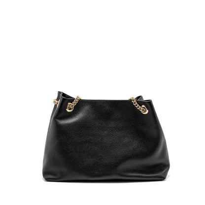 Gucci Interlocking G Soho Tote Bag Calfskin Black