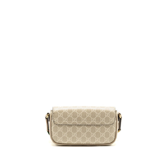 Gucci Ophidia Mini Bag GG Supreme Canvas Beige/Oatmeal
