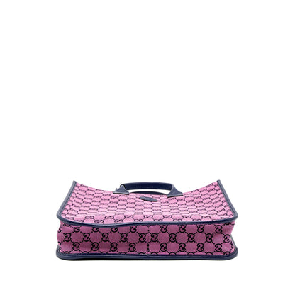 Gucci Children’s Tote Bag Canvas/Leather Purple