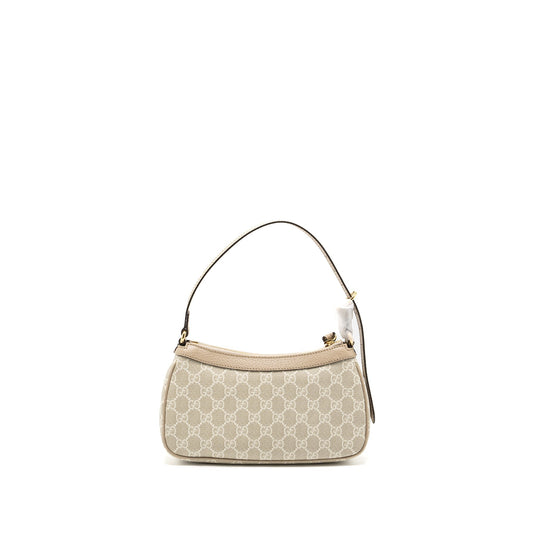 Gucci Ophidia Small Handbag GG Supreme Canvas Beige/White