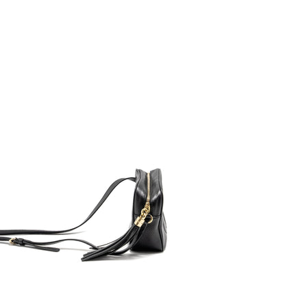 Gucci Soho Disco camera Crossbody Bag Calfskin Black L