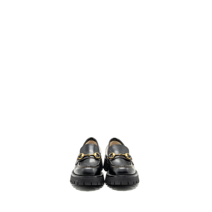 Gucci Size 37 Jordan Loafer Calfskin Black