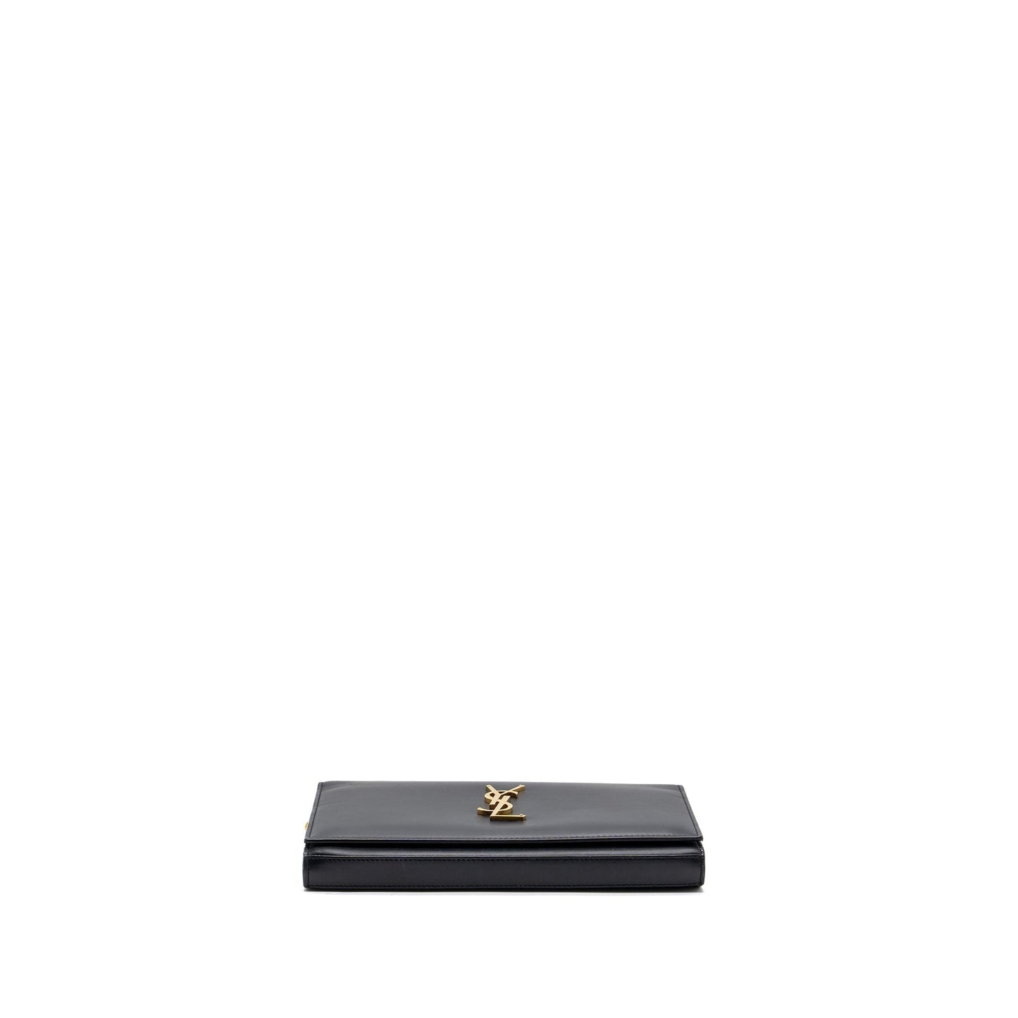 saint laurent flap chain bag lambskin black GHW