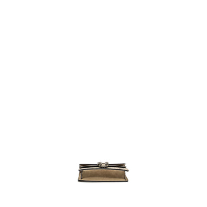 GUCCI Super Mini Dionysus GG Supreme Bag Beige SHW
