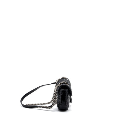 Gucci Mini GG Marmont Matelasse Bag Sequin Black SHW
