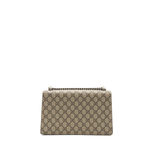 Gucci Small Dionysus Bag GG Supreme Canvas / Suede SHW