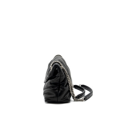 Saint Laurent Small Puffer Lambskin Black SHW