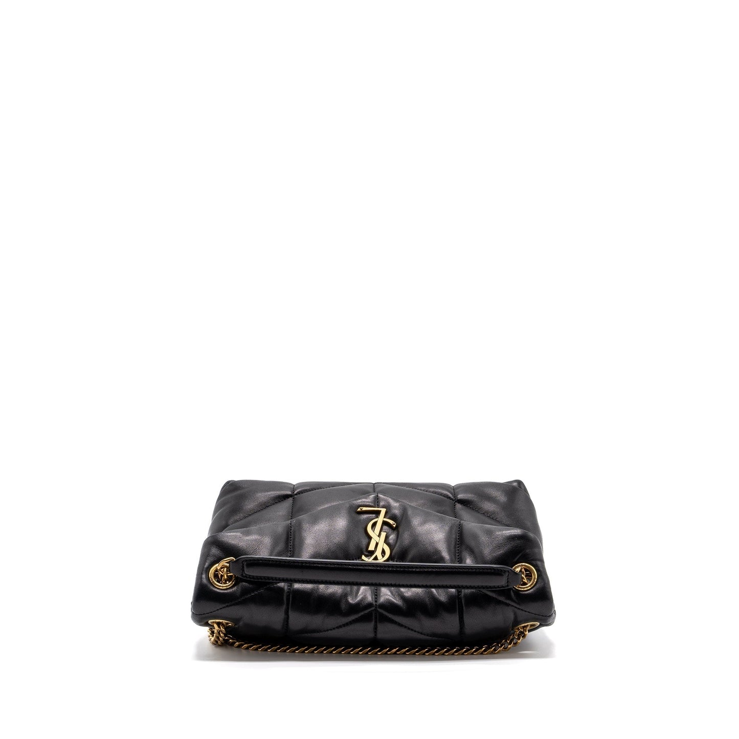 Saint Laurent Small Puffer Quilted Nappa Leather Black GHW