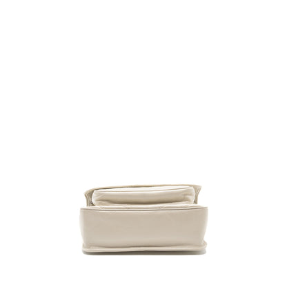 Saint laurent medium Niki calfskin blanc SHW