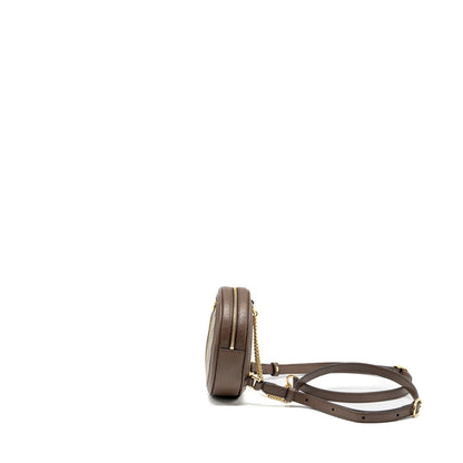 Gucci round Ophidia backpack gg supreme canvas