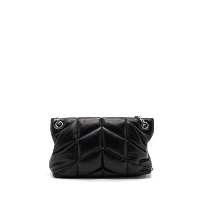Saint Laurent Small Puffer Lambskin Black SHW