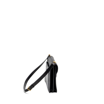 Saint laurent gaby satchel bag lambskin black GHW