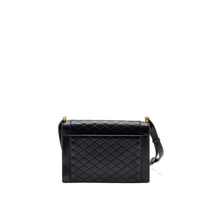 Saint laurent gaby satchel bag lambskin black GHW