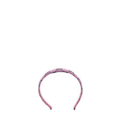 GUCCI GG Logo Headband Canvas Pink