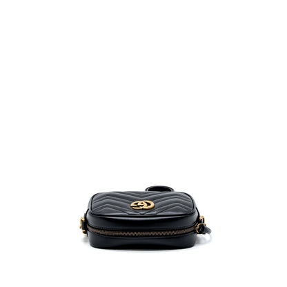 Gucci GG Marmont Matelasse Mini Bag Calfskin Black