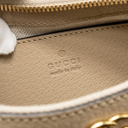 Gucci Ophidia Small Shoulder Bag GG Supreme Canvas Beige / White