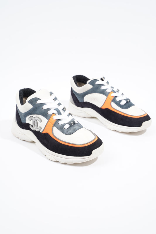 Chanel CC Runner White   Black   Orange EU 37   UK 4