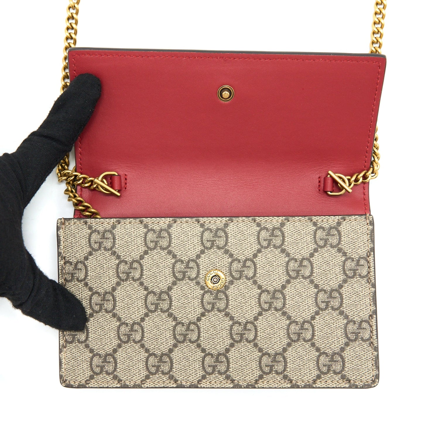 Gucci Supreme Mini Bag Cherries GG Supreme Canvas