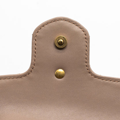 Gucci super mini GG Marmont bag calfskin beige