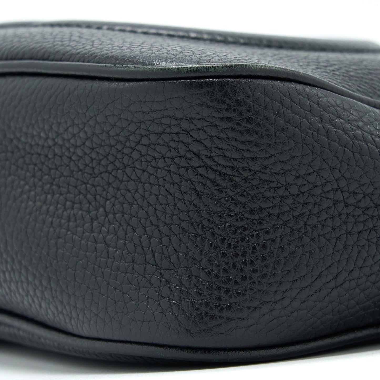 Gucci Soho Disco Camera Bag Calfskin Black L