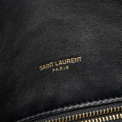 Saint Laurent/YSL Small Puffer Bag Nappa Black Multicolour Hardware