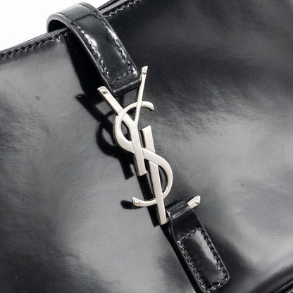 Saint Laurent Le 5 A 7 shiny calfskin black SHW