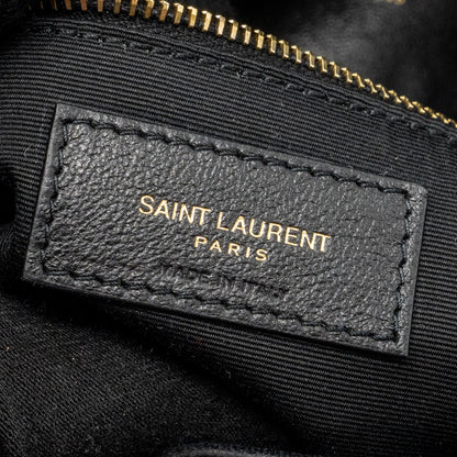 Saint Laurent/YSL Small Puffer Bag Nappa Black Multicolour Hardware