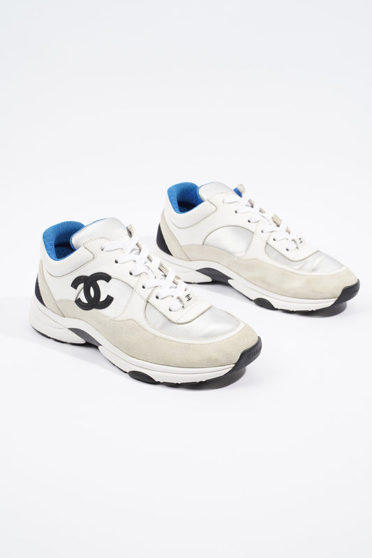 Chanel CC Runner White   Beige EU 41   UK 8