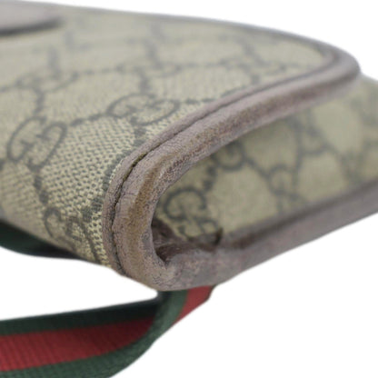 GUCCI Neo Vintage GG Monogram Canvas Belt Bag Beige 493930