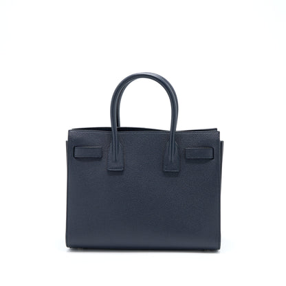 Saint Laurent/YSL Baby Sac De Jour  Calfskin Navy SHW