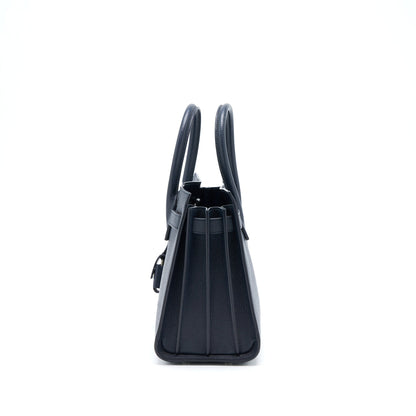 Saint Laurent/YSL Baby Sac De Jour  Calfskin Navy SHW