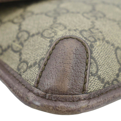 GUCCI Neo Vintage GG Monogram Canvas Belt Bag Beige 493930