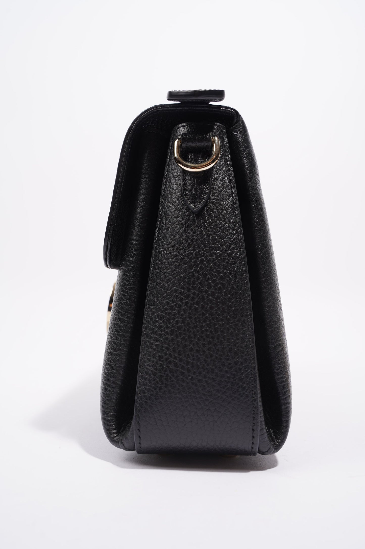 Gucci Womens Dollar Interlocking GG Bag Black