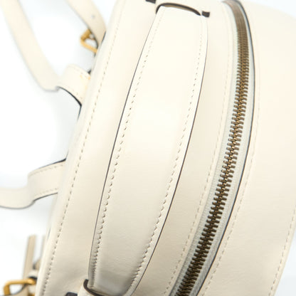 Gucci GG Marmont Backpack Calfskin White