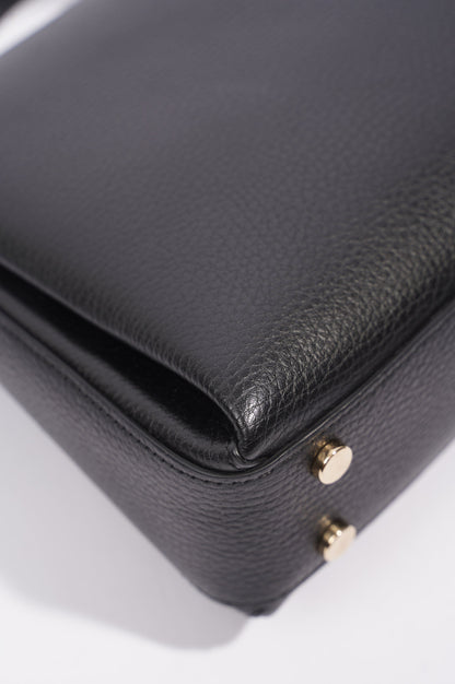 Gucci Womens Dollar Interlocking GG Bag Black