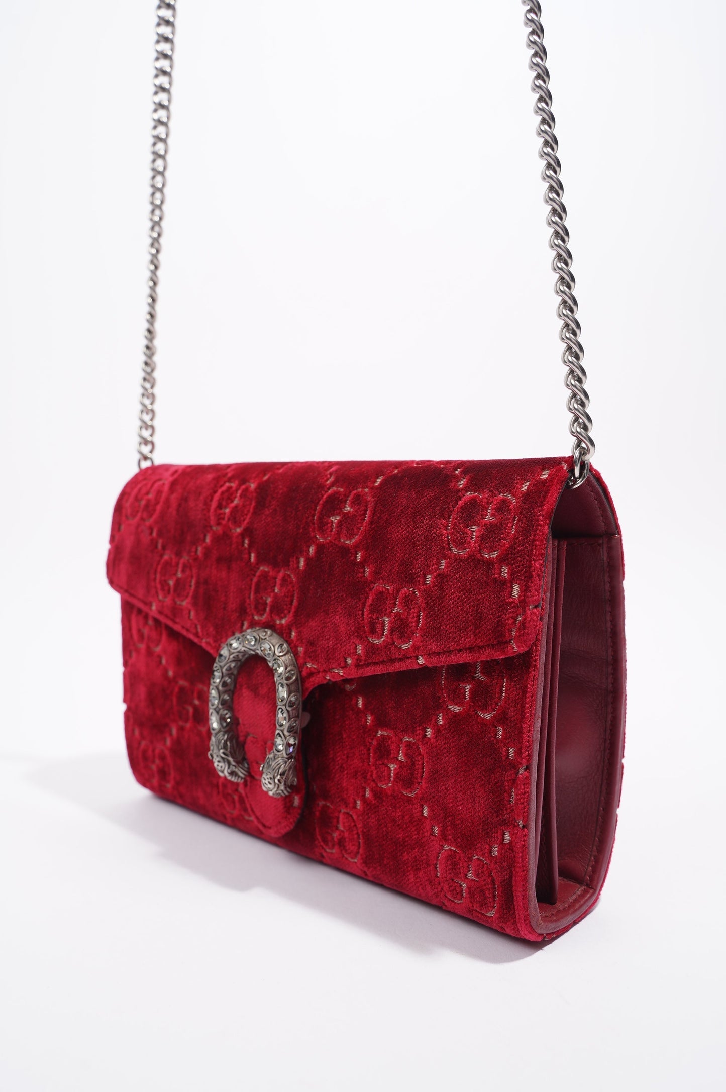 Gucci Dionysus Bag Red Velvet Mini