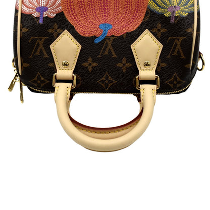 LOUIS VUITTON LV x YK Speedy Bandouliere 20 Monogram Canvas Shoulder Bag Multicolor